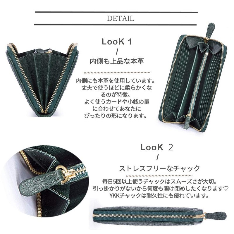 [DELLA] Ototo Genuine Leather Hand-woven Intrecciato Long Wallet, Large Capacity
