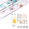 Bookmark Resin Molds Tear Resistant Reusable Bookmark Mold Tassels Kit