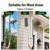 3-in-1 Feather dusters for Cleaning, Cobweb Duster with Extension Pole