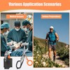 6 in 1 Multi-Function Foldable Trauma Shears with Compatible Holster,