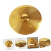 Kisangel Drum Cymbal Replacement Cymbal for Jazz Drums Lightweight Portable