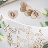 70 Pcs Baby Shower Decorations,Wooden Baby Shower Confetti Table Decoration