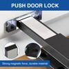 Xdealcozyxc 4 Pcs Magnetic Push to Open Door Catches Latch