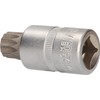 BRILLIANT TOOLS BT022937 1/2 Inch Multi-Tooth Bit Socket, 55 mm