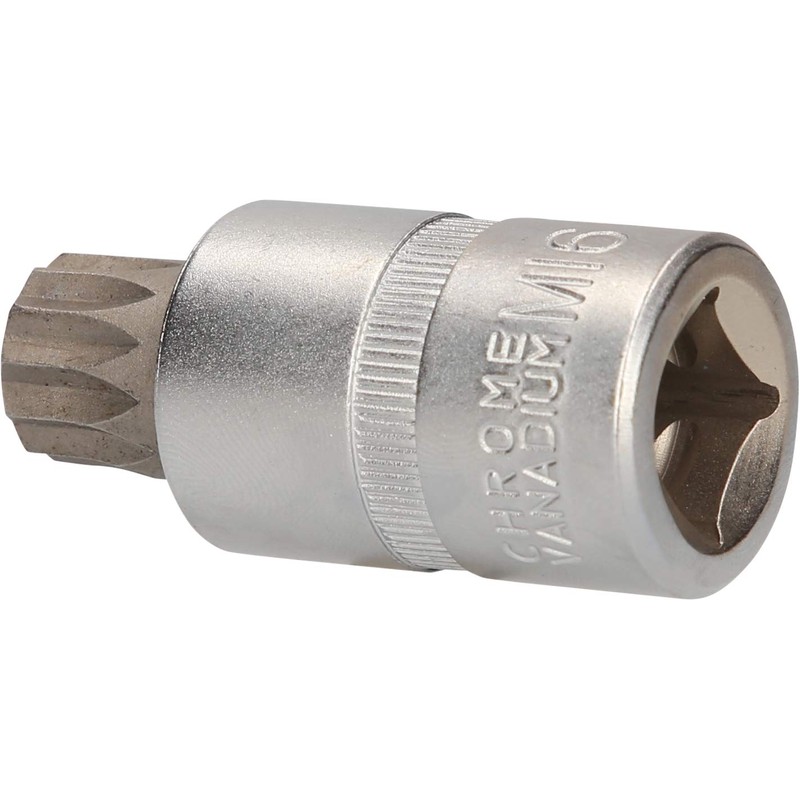 BRILLIANT TOOLS BT022937 1/2 Inch Multi-Tooth Bit Socket, 55 mm