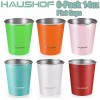 HAUSHOF 6 Color 14 oz Pint Cup Stainless Steel Cup