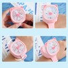 Mini Fan Watch USB Charging Rechargeable 3 Gear Portable Wrist