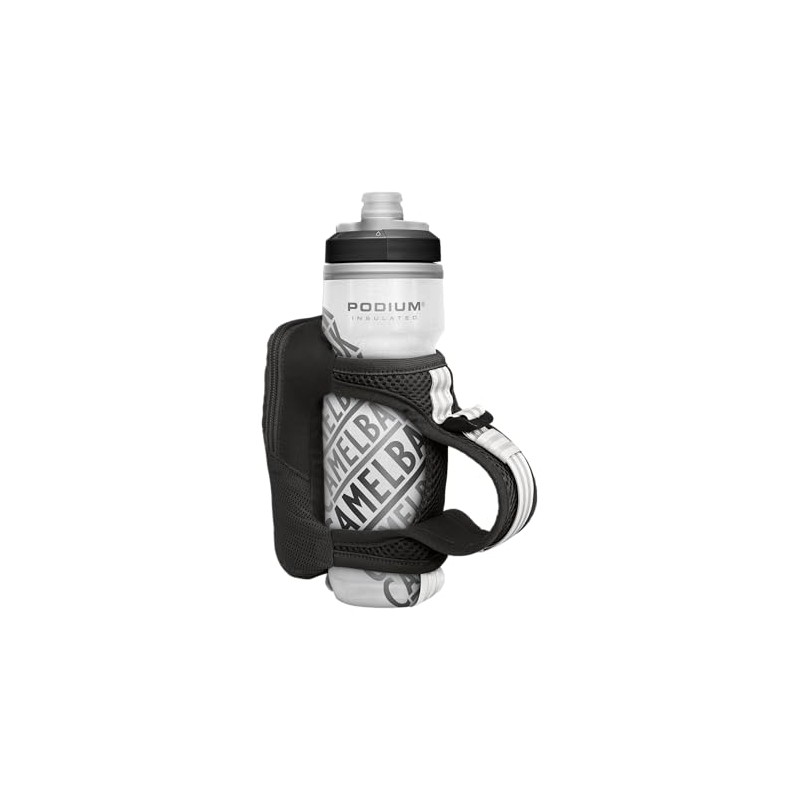 CAMELBAK Quick Grip Chill Handheld 21oz Sport-Trinkflasche, Schwarz, Einheitsgröße