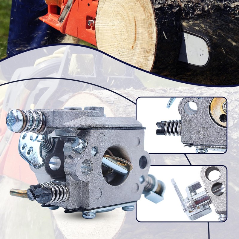 Gubeter Carburetor Kit for Chinese Chainsaw 2500 25cc