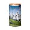 Fabulous Ceramic Pot with Lid Bamboo - Medieval Castle in