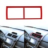 Car Dashboard Central A/C Outlet Vent Panel Sticker Compatible with