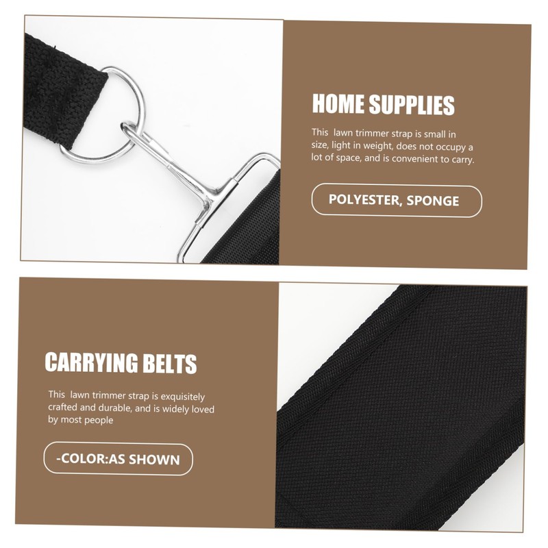 FUNOMOCYA Trimmer Shoulder Belt Home Supplies Easy to Adjust Quick
