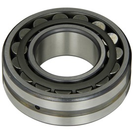 FAG Bearings 22207E1-C3 Spherical Roller Bearing, Straight Bore, Steel Cage, C3 Clearance, Metric, 35mm ID, 72mm OD, 23mm Width