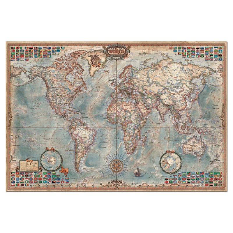 Educa New - Educa The World: 4000 Pcs - Ages