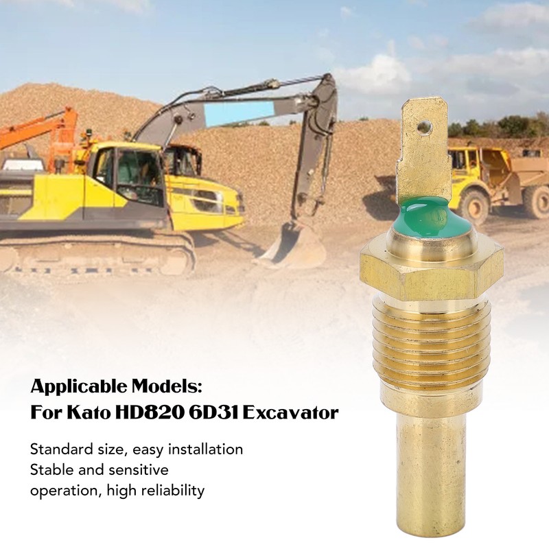 Water Temperature Sensor ME088884 Coolant Temperature Transducer for Kato Excavator