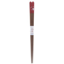 Ishida Flower Rabbit Chopsticks Made in Japan Red 20.5cm