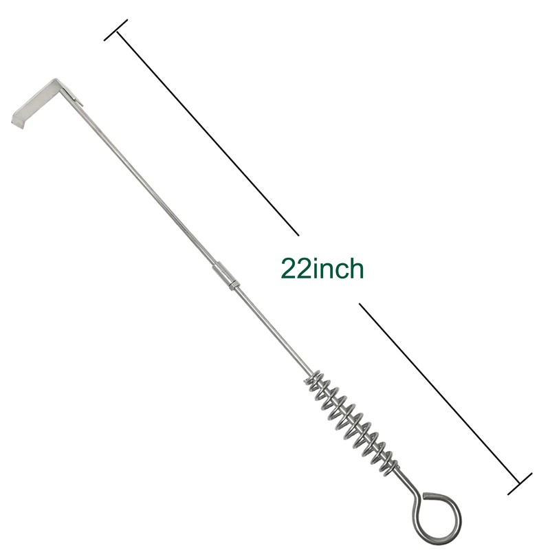 Quantfire Rastrillo de póquer para barbacoa de 22 pulgadas, herramientas
