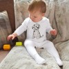 Azeeda 6-12 Month 'Dalmatian Puppy' Baby Romper Jumpsuit/Sleep Suit (SS00022305)