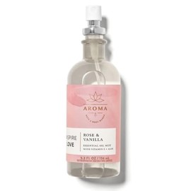 Bath and Body Inspire Love Rose & Vanilla Essential Oil Mist - 5.3 Fl Oz