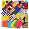 Springboard 10448 Textured Tactile Fabric Assortment for Craft Collage Activities,
