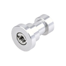 Spigot Adapter 1/4 Inch and 3/8 Inch Internal Thread and 3/8 Inch Male Thread