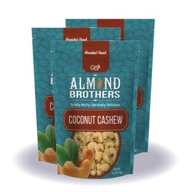 Almond Brothers Coconut Cashews - 5 oz (Pack of 3)