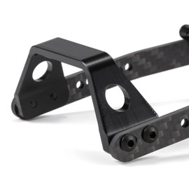 HooCrawler 1/10 RC LCG Kit de chasis ultra ligero 92 g/3.3 oz Chasis de carbono de rendimiento para 1/10 RC Crawler Capra SCX10 (kit de chasis)