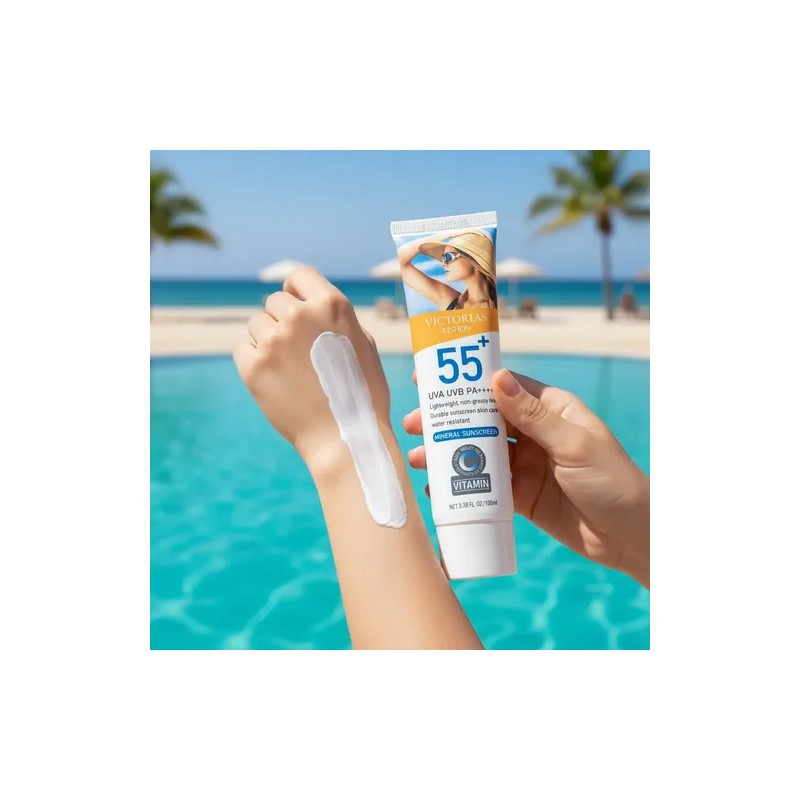 Protector Solar Mineral Victoria Xishow Spf 55 Crema