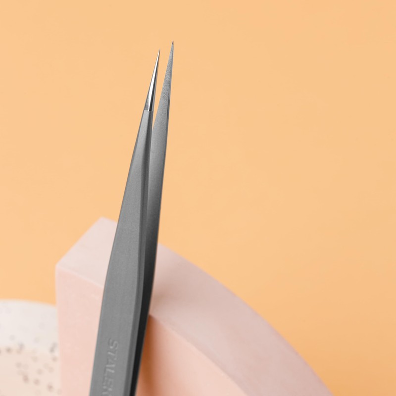 STALEKS PRO Expert 41/10 Professional Eyelash Extension Tweezers for Separating