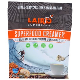 Laird Superfood Sweet & Creamy Protein Powder Creamer, Non Dairy, Non GMO, 8 Ounces (Pack Of 6)