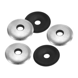 PATIKIL 1/4"x1" EPDM Bonded Sealing Washers, 50 Pieces Galvanized Neoprene Rubber Backed Screw Gasket for Industrial Home Machinery Ships Roof (#14x1/4")