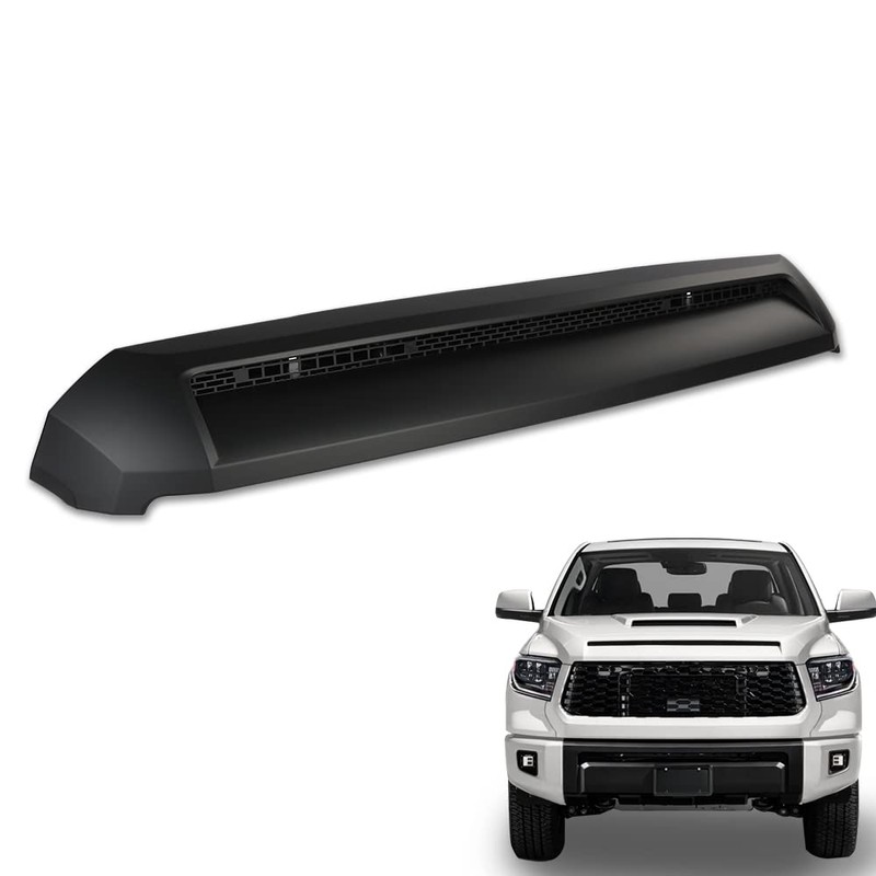 G-PLUS Front Upper Hood Bulge Molding Grille Compatible With 2014-2021
