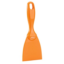 Kyowa Clean 4060 40607 Skipper, 8.3 x 3.0 x 0.1 - 0.22 inches (21 x 7.5 x 0.27 - 0.57 cm), Small Hand Scraper, Orange