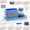 Dish Soap Dispenser with Sponge Holder for Kitchen Sink -4