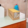 Well Home Set of 12 Absorbent Toilet Sheets Colored Polyester