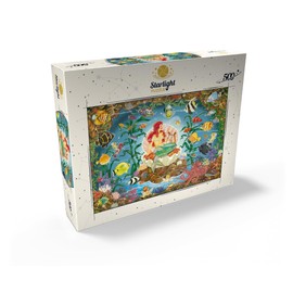 MyPuzzle Underwater Mermaid and Coral Reef Scene - Premium 500 Piece Jigsaw Puzzle for Adults