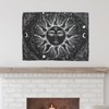 GRIRIW Black White Sun Tapestry Wall Hanging Boho Decor for