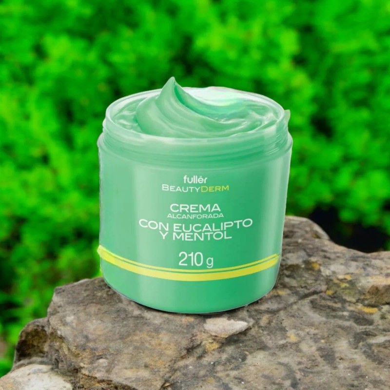 Crema Alcanforada Con Eucalipto Y Mentol Beauty Derm Fuller