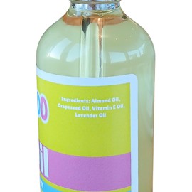 Widdo Kiddo Nourishing Hair Oil - Natural Hair Growth Oil for Kids - With Almond Oil, Vitamin E Oil, and more - All Hair Types - 4 Oz