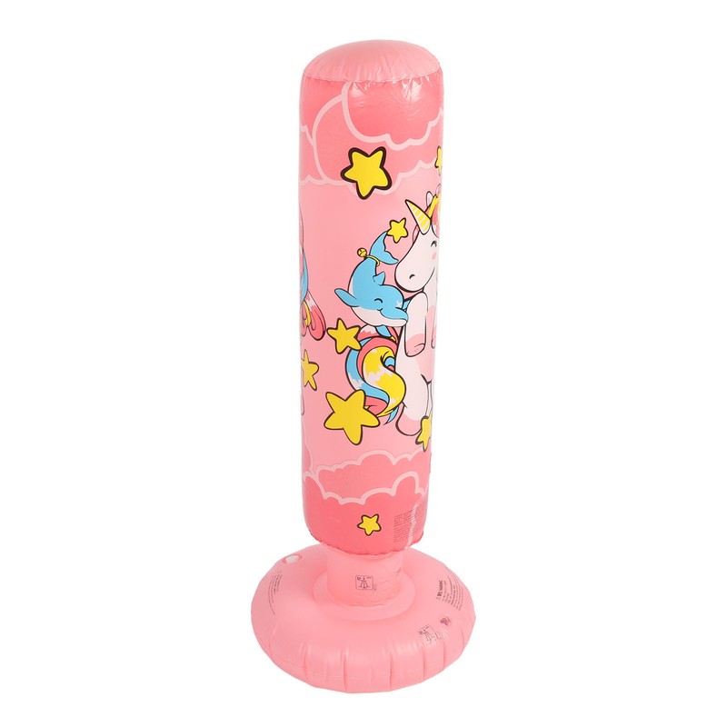 Inflatable Kids Punching Bag 120cm Thickened Base Kids Boxing Bag