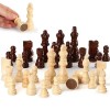 Vahome Magnetic Wooden Chess Pieces Only, 3" Large King Chess