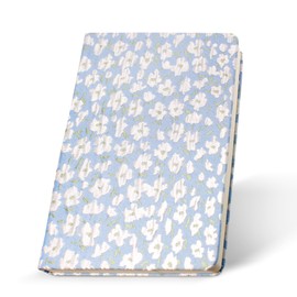 Louis Aley Line Journal Notebooks, A5 with Fabric Cover Notebook, with 200 Pages Line Paper for men Women, Drawing and Writing Journals(small floral patterns)