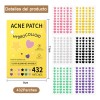 🔥 432pzs parches estrella star anti acne espinillas granos Vitaminas
