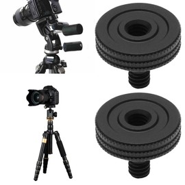 4 x Screw with Ears for Tripod with Quick Release 1/4" Tripod Screw Adapter L Mount for Tripods, Recorders, Camcorders, Cameras