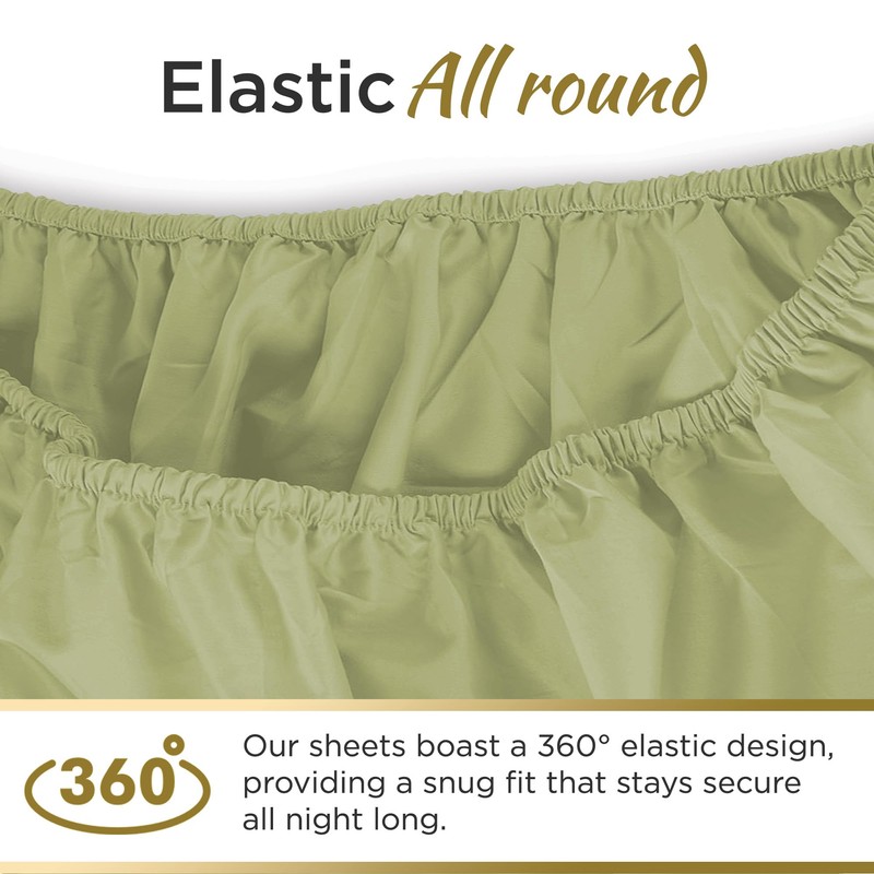 Twin Sheet Set - 1800 Ultra-Soft Microfiber Twin Bed Sheets