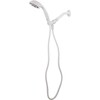 Aqua Vista 4-in. Polished Handheld Shower Head with 6 Spray