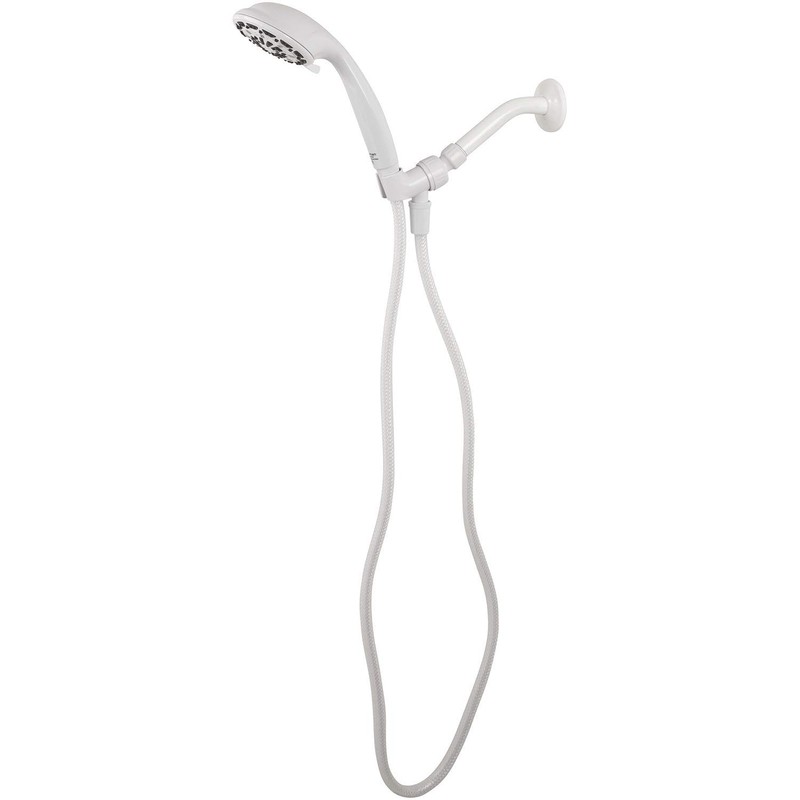 Aqua Vista 4-in. Polished Handheld Shower Head with 6 Spray