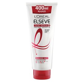 L'Oréal Paris Elsev Total Repair 5 Instant Miracle Hair Pack, 400ml, 1 piece / 로레알파리 엘세브 토탈 리페어 5 인스턴트 미라클 헤어팩, 400ml, 1개