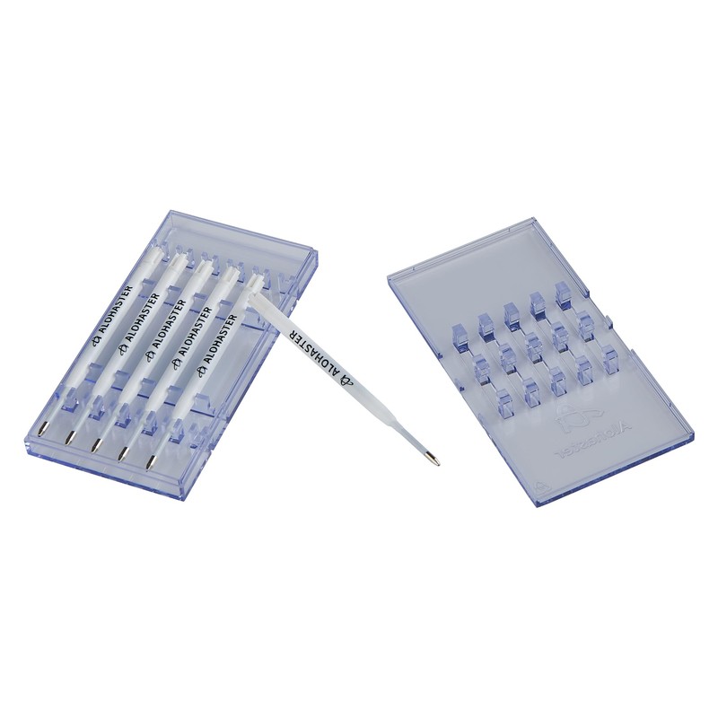 Alohaster Plastic Refills, for Parker Ballpoint Pens, Smooth Writing Ink,