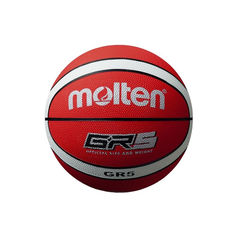 molten BGR5-RW Basketball - Size 5 - Red / White
